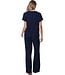blue short sleeve cotton summer lounge home suit home comfort