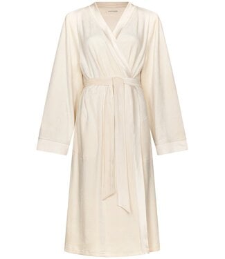 Pastunette Premium luxe velours dames kimono crème Velvet Elegance