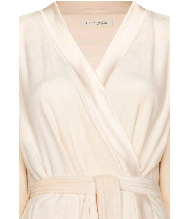 ladies luxury cream velvet kimono velvet elegence