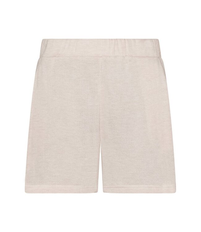 mouwloze dames shorty set met watervalkraag Soft Comfort