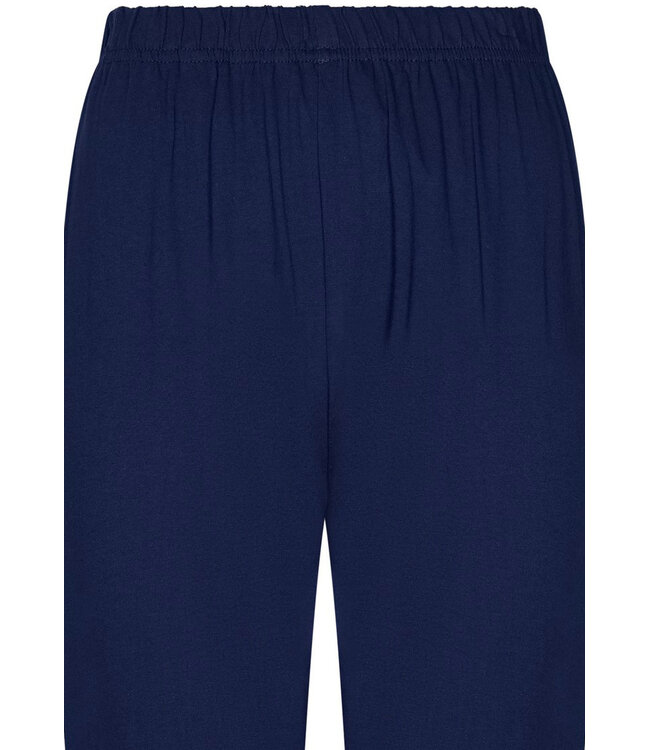 gestreepte biologisch katoenen pyjama met knopen Stripey Marine