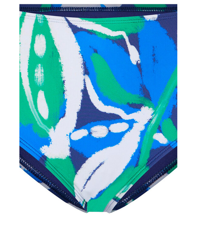 blue soft cup multiway bandeau powernet tankini aquabloom