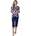 biologisch katoenen dames pyjama korte mouw Graphic Art