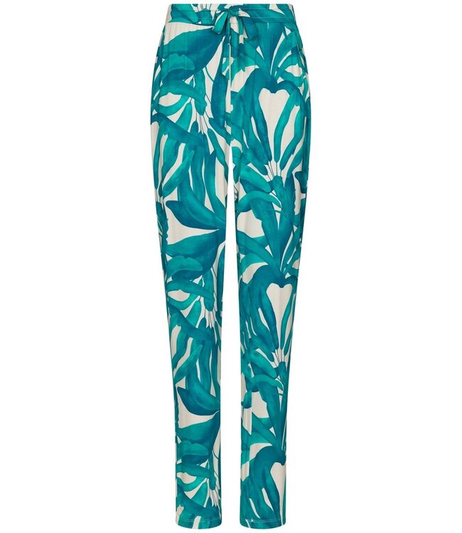 luxury viscose-elastane-mix short sleeve pyjama set sky blue dreams