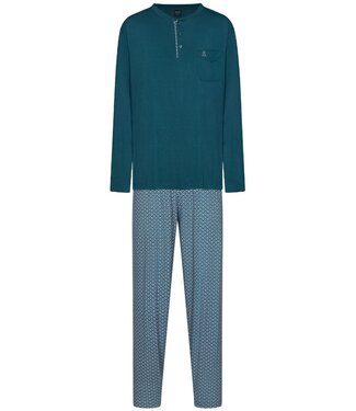 Robson green long sleeve bamboo mix pyjama set with buttons  geometric link