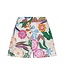 biologisch katoenen dames mouwloze rib shortama tropical flower