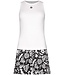 trendy viscose mix dames shortama mouwloos fabulous beach flower