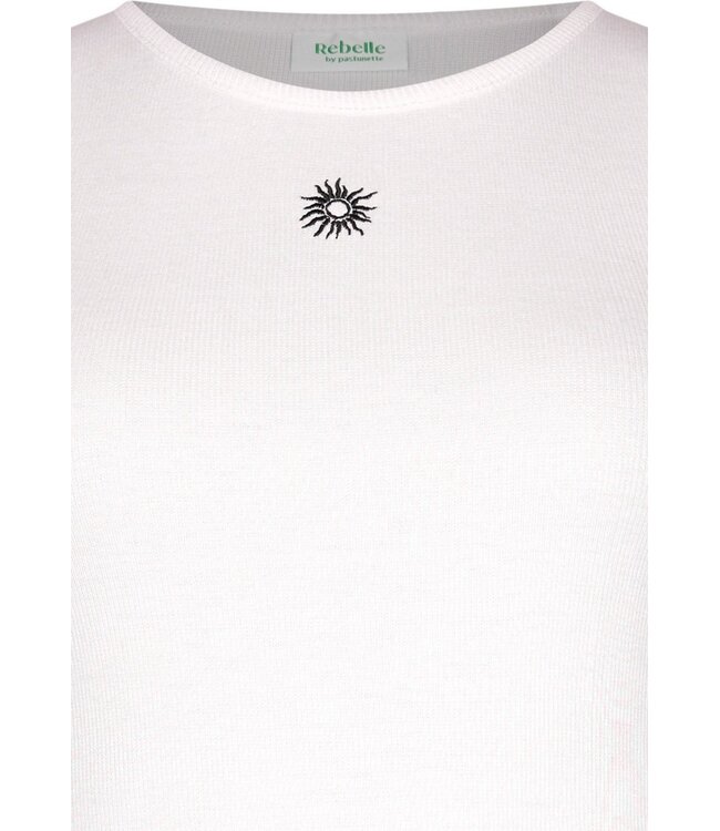 trendy viscose mix dames shortama mouwloos fabulous beach flower