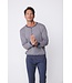men's grey cotton-mix pyjama with cuffs and buttons mix it up