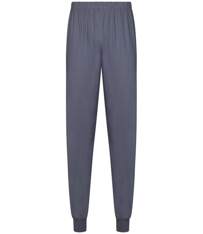 men's grey cotton-mix pyjama with cuffs and buttons mix it up