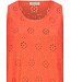 ladies bright orange pretty sleeveless beachdress summer flower