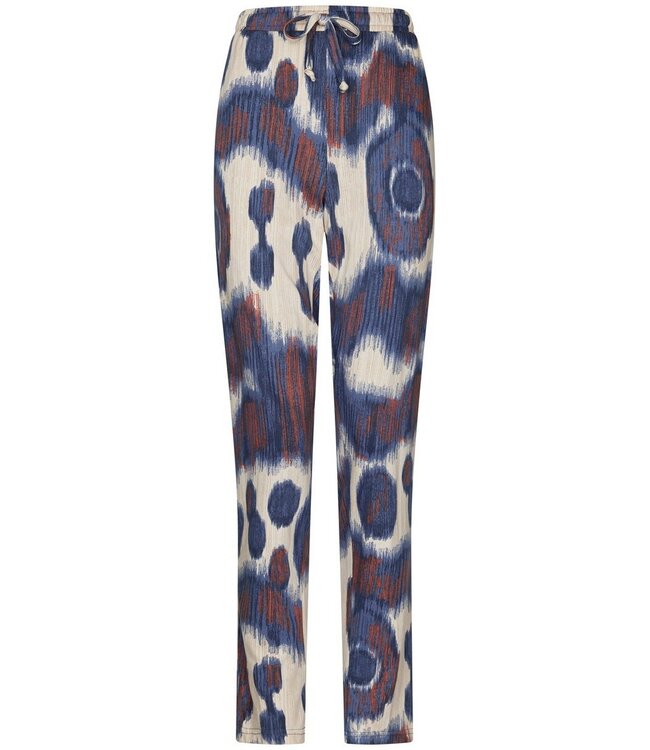 blauw katoen-modal home-lounge dames pyjama set Arty Fashion