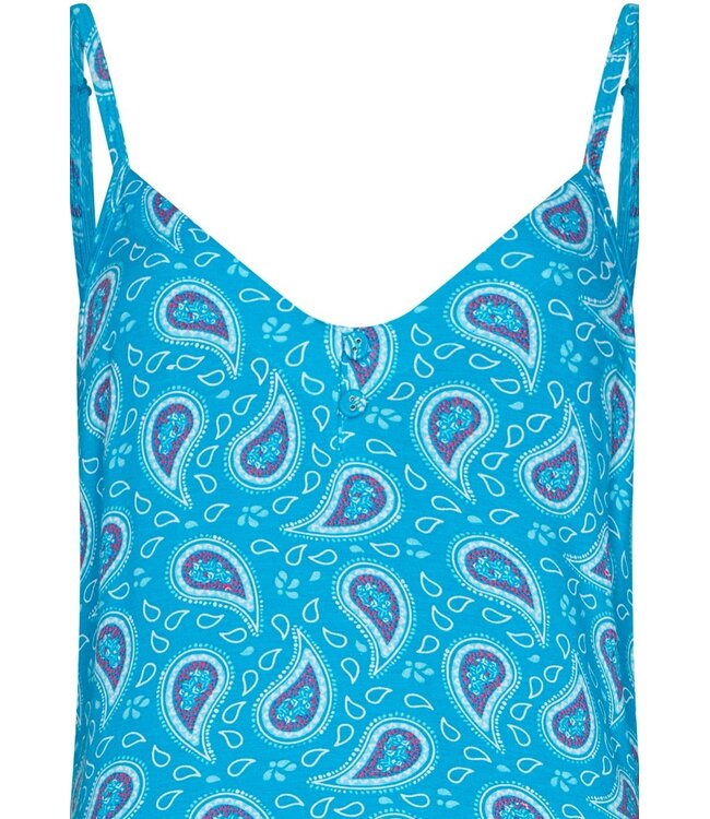 bamboo-mix spaghetti dress with adjustable straps paisly perfect