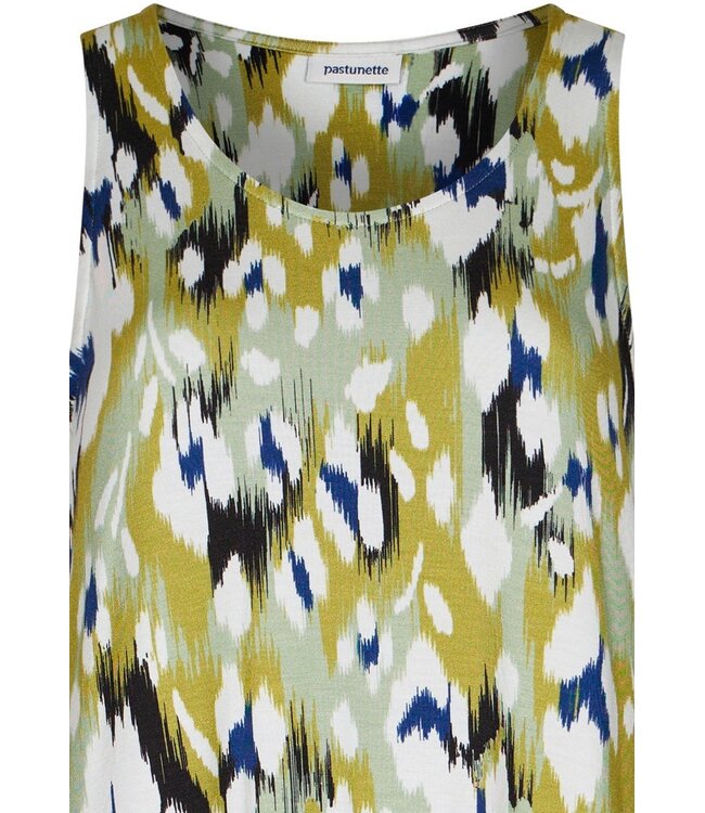 green sleeveless viscose beachdress sea bloom