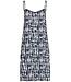 Pastunette Premium ladies blue luxury spaghetti viscose nightdress arty fashion