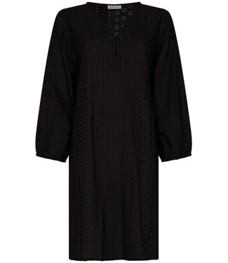 Pastunette Beach Zwarte strandjurk van geborduurd katoen Beautiful Beach