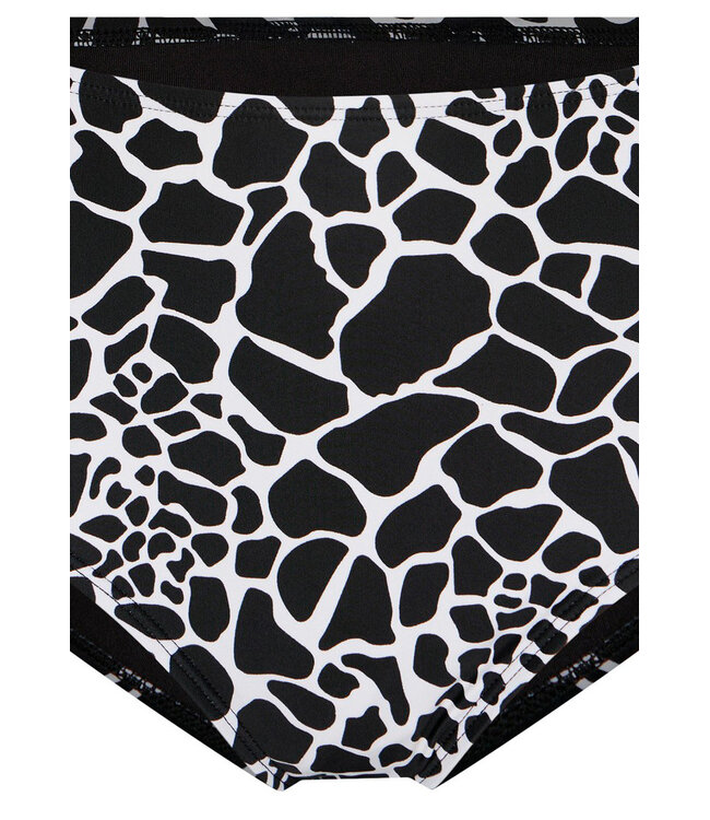 black bandeau soft cup multi way tankini pebble beach