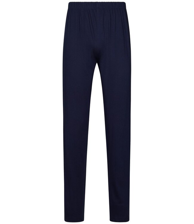 men's blue long sleeve cotton pyjama set groovy geometric