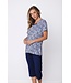bamboe-elastaan dames pyjama korte mouw Bamboo Waves