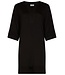 Pastunette Premium Beach black v neck tunic style beach dress with pretty detail pure chic
