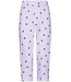 lila biologisch katoenen dames doorknoop pyjama fabulous flower
