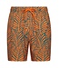 Pastunette for Men Beach oranje heren zwembroek met strikkoord Groovy Palm