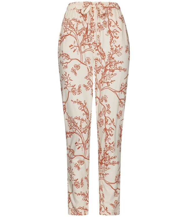 luxury cotton-modal short sleeve pyjama set spring garden