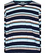 katoenen heren pyjama met v-hals en boorden Groovy Stripes