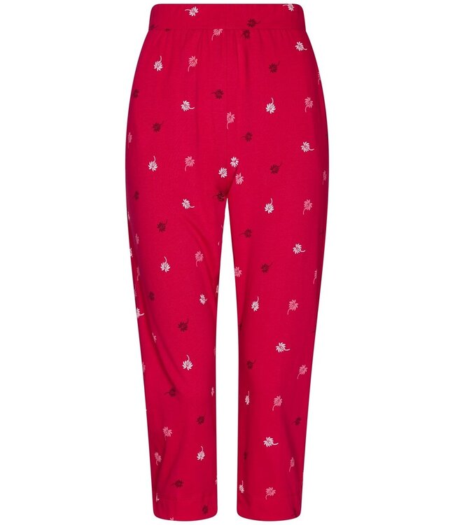 gestreept biologisch katoenen dames pyjama korte mouw palm waves