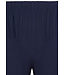 men's dark blue cotton shorty set with buttons triangle trivia