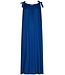 blauwe extra lange strandjurk verstelbare bandjes true blue