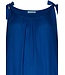blauwe extra lange strandjurk verstelbare bandjes true blue