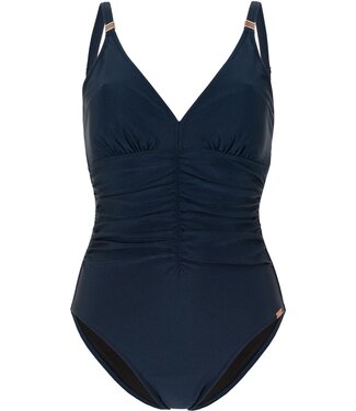 Pastunette Premium Beach luxury dark blue soft cup, powernet swimming costume chic model