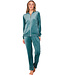 Dark green velour homesuit Velvet Flower