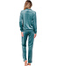 Dark green velour homesuit Velvet Flower