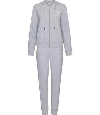MyRebelle Grijs french terry huispak met rits en capuchon So Comfy