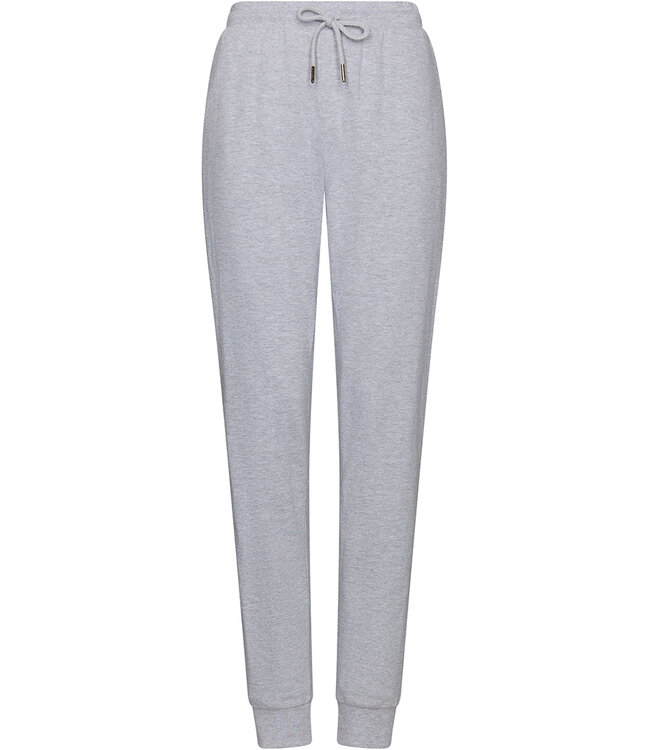 Grey french terry homesuit with zip and hood So Comfy