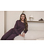 Dark purple homesuit long sleeves Soft Purple Art
