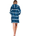 Donkerblauwe fleece snuggle hoodie met lange mouwen Nordic Beauty
