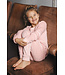 Rebelle Girls Lichtroze fleece meisjes pyjama met kangoeroezak True Love