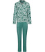 Pastunette Donkergroen jacquard badstof huispak Pretty Bamboo