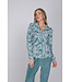 Donkergroen jacquard badstof huispak Pretty Bamboo