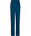 Dark blue cotton interlock pyjama with mandarin collar Winter Flower
