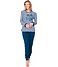 Dark blue organic cotton pyjama Midnight Dreamer