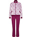 MyRebelle Dark purple homesuit zip fleece and french terry Fabulously Starry