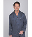 Dark blue cuddle satin men's pyjama Geometric Groovy Squares