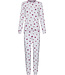 MyRebelle Grijze pyjama met kangoeroe zak en lange mouwen Fabulously Starry