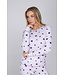 Grijze pyjama met kangoeroe zak en lange mouwen Fabulously Starry