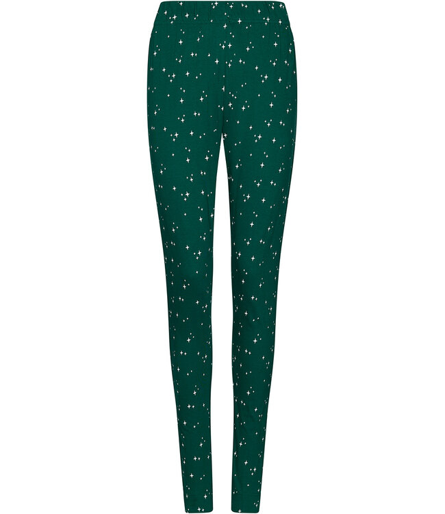 Dark green cotton pyjama with oversized top Starry Style