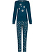 MyRebelle Dark blue organic cotton pyjama Snowflake Sparkle